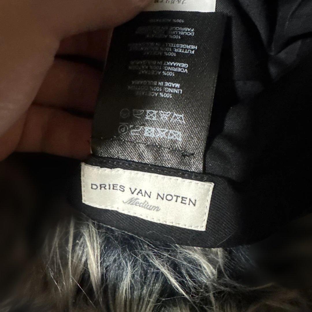 dries van noten ファーバケットハット - メルカリ