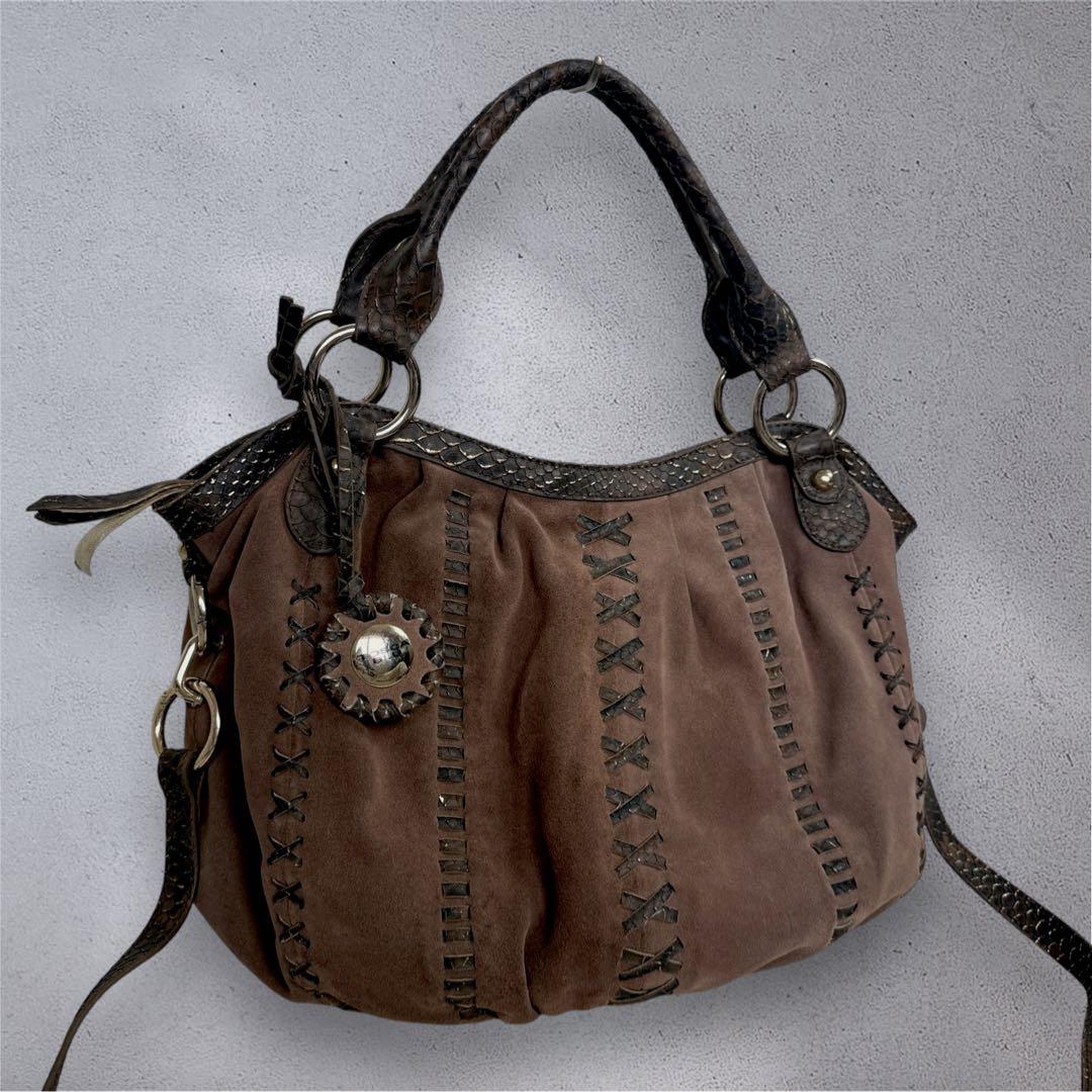 archive python handbag y2k grunge 2way - メルカリ