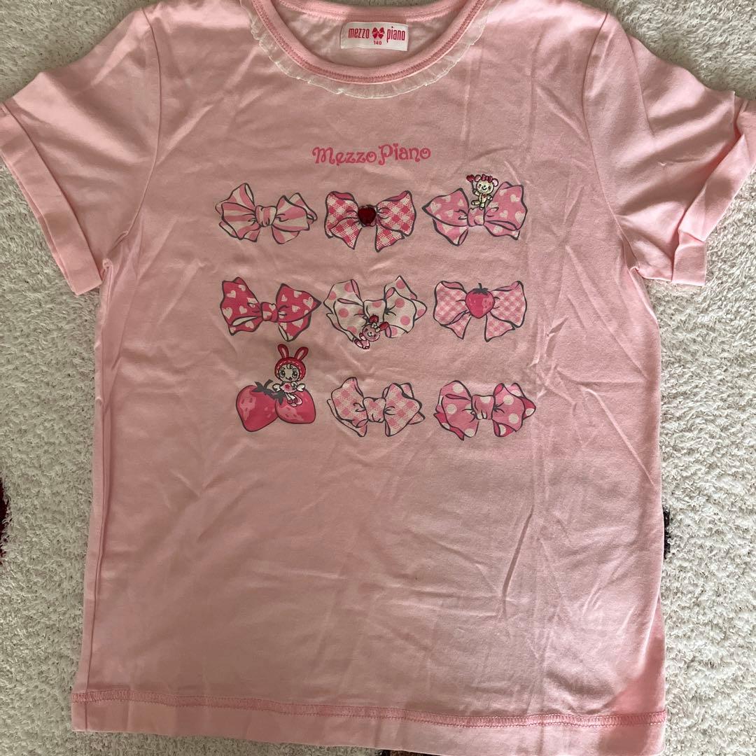 メゾピアノ 140センチ ベリエちゃん半袖Tシャツ 新品、未使用品 - メルカリ