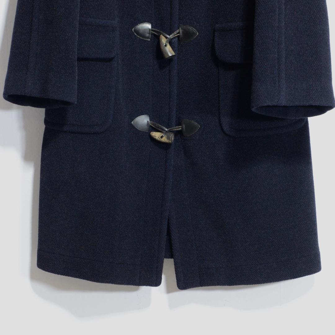 超極上品 ムーアブルック ブルックスブラザーズ 杢ネイビー ダッフル