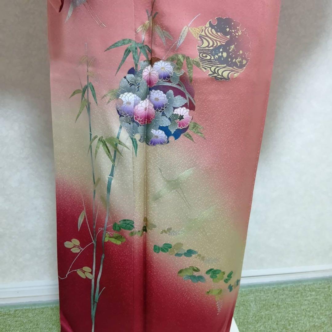 やまと謹製 袷 正絹 友禅 訪問着 フルセット 状態良好 卒業式 入学式