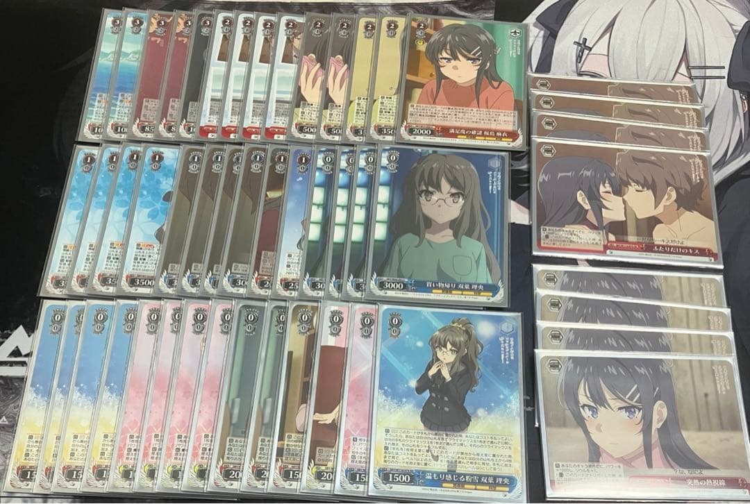 ヴァイスシュヴァルツ 青ブタ 青春ブタ野郎シリーズ デッキ パーツ付き ヴァイスシュヴァルツ 青春ブタ野郎シリーズ 青ブタ デッキ パーツ付き