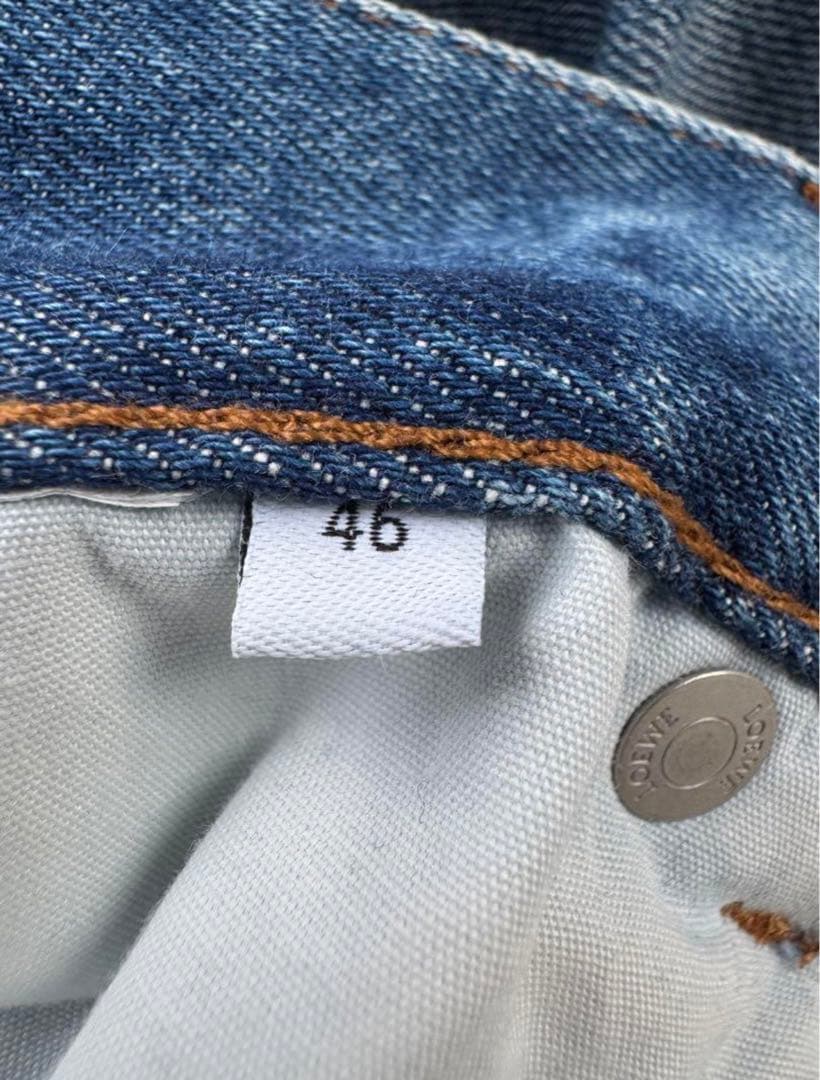 美品】LOEWE22ss ストレートデニム