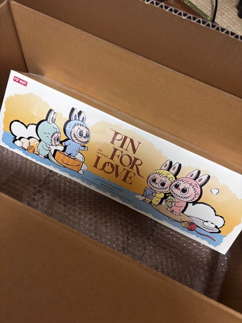 ラブブ PIN FOR LOVEアソートボックス(A-M) 黄 シュリンク付き - メルカリ