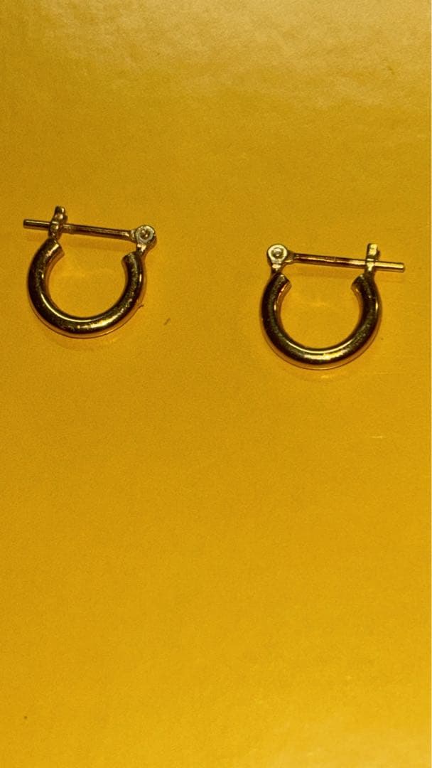 アクセサリー raydback -SMALL MARKING 18K GOLD PIERCE-