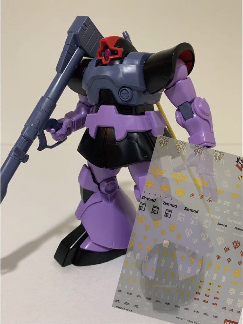 完成品】 HGUC ドム / リック・ドム & 水転写デカール - メルカリ