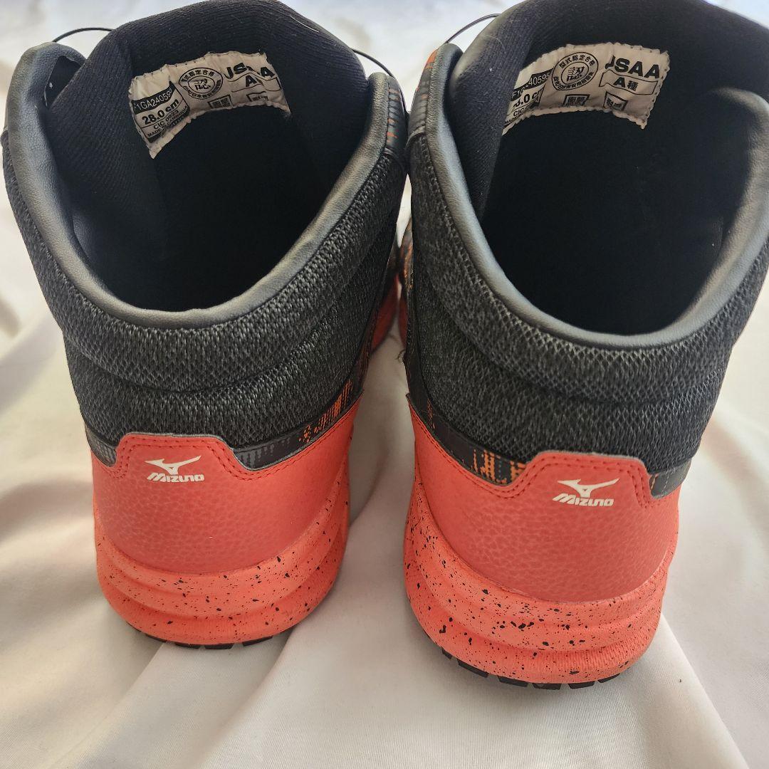 美品 ミズノ 安全靴 F1GA240595 28センチ 限定カラー - メルカリ