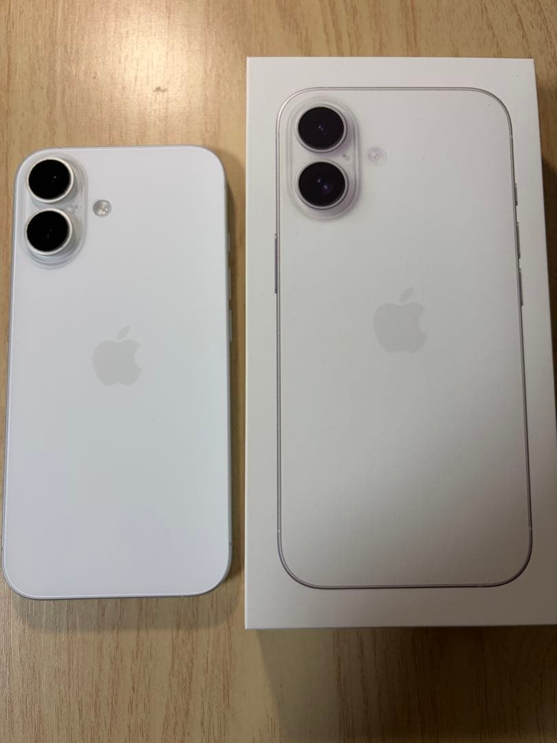 iPhone16 SIMフリー Apple ホワイト256GB付属品未使用 iPhone 【国内版SIMフリー・新品未開封】iPhone16 256GB ホワイト