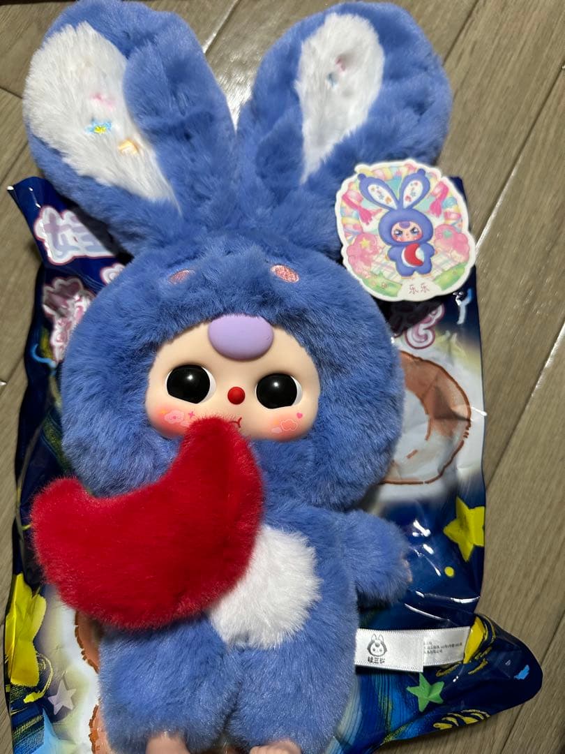 n*※様 Babythree ベイビースリー青いウサギのぬいぐるみ - メルカリ