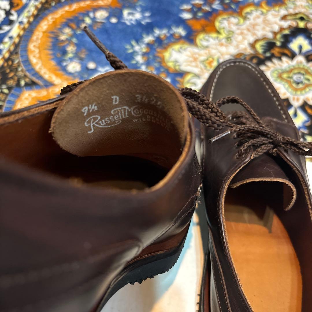 00s デッドストック ネペンテス別注 ラッセルモカシン ダブルヴァンプ