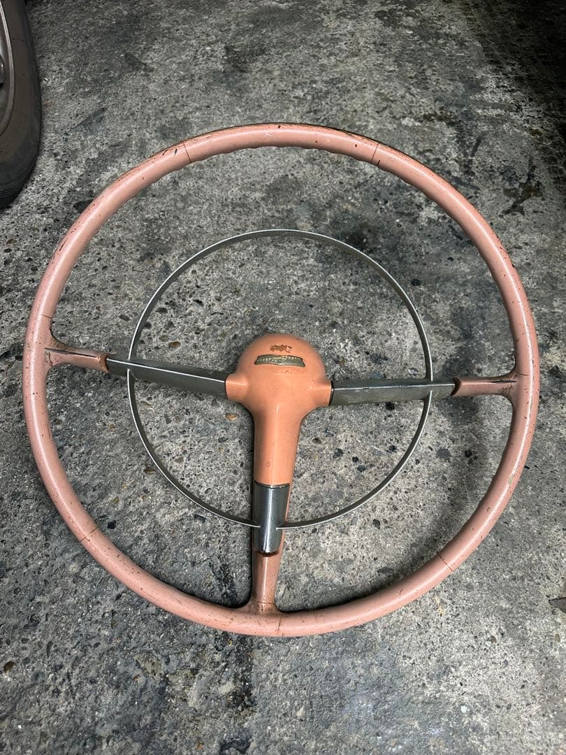 1955年シボレーベルエアステアリングハンドル50'Sロカビリーホットロッド 1955年シボレーベルエアステアリングハンドル50'Sロカビリーホット