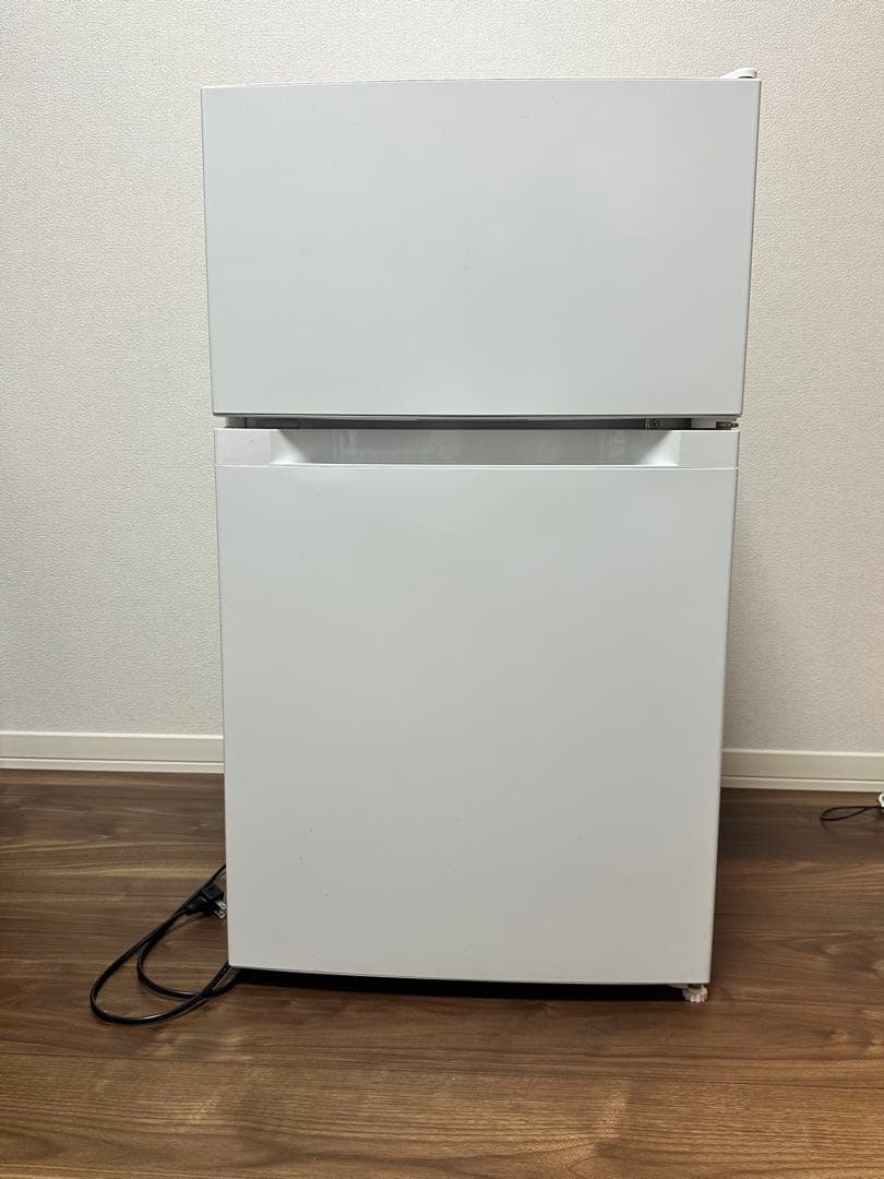 PRC-B092D-W 冷蔵庫 87L 冷蔵庫 87L 2ドア PRC-B092D-W