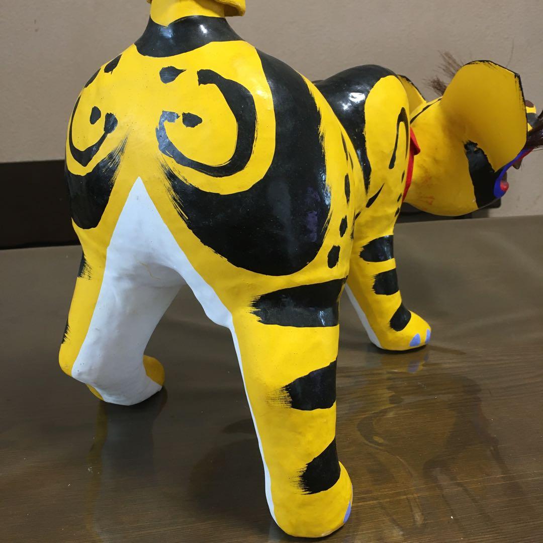 訳あり 出雲張子 高橋孝市作 首振り虎 張子虎 大 - メルカリ