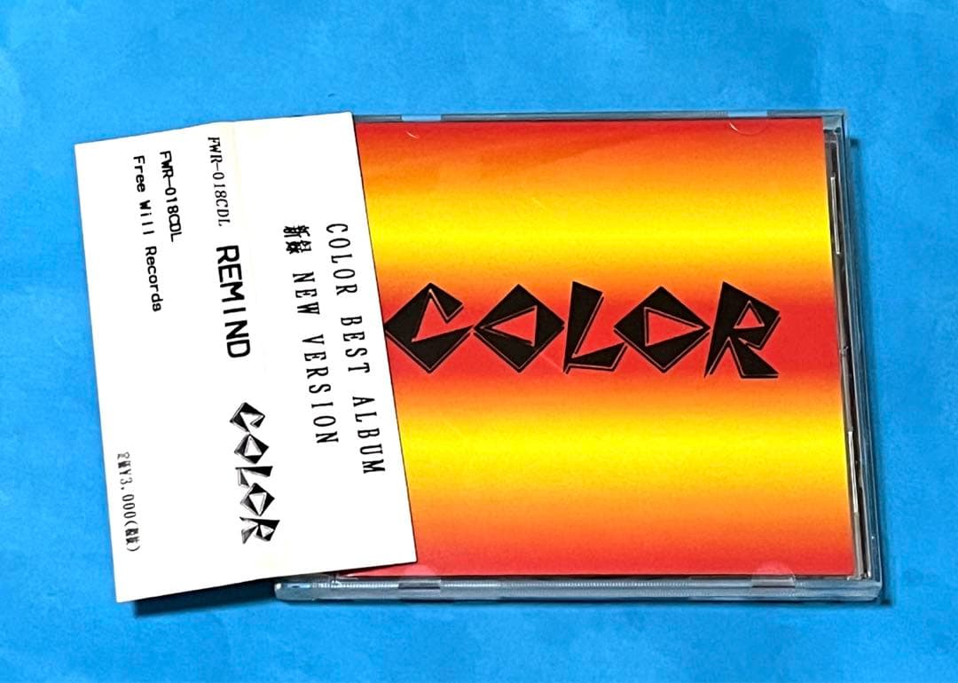 廃盤帯付CD!! COLOR ／ REMIND - メルカリ