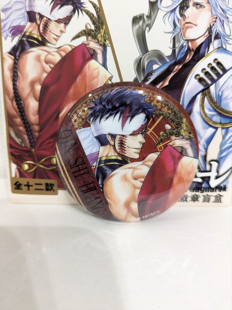 終末のワルキューレ 始皇帝 中国限定 アクスタ 缶バッジ チケット 色紙