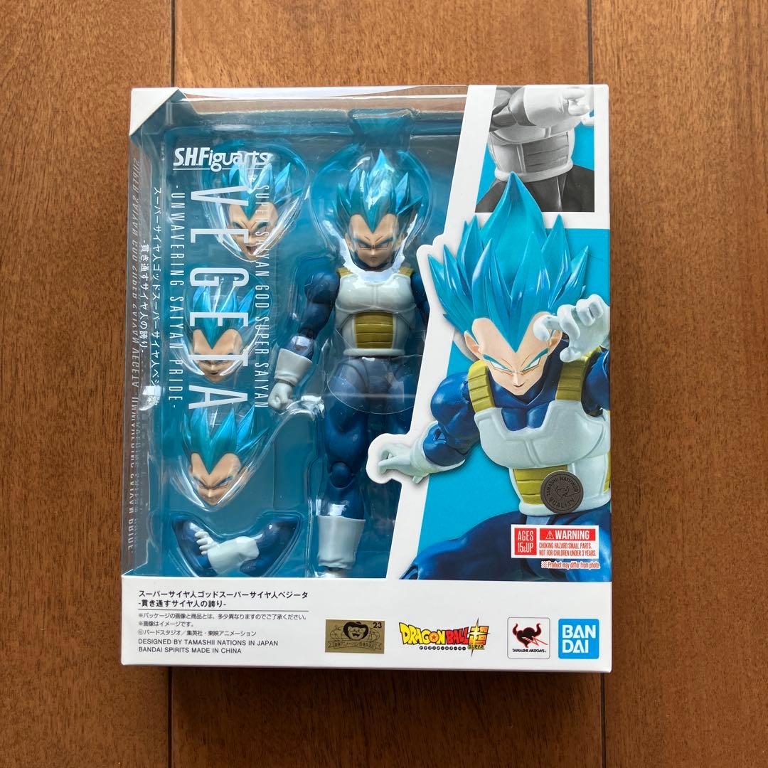 新品・未開封】 S.H.Figuarts スーパーサイヤ人ゴッド ベジータ - メルカリ