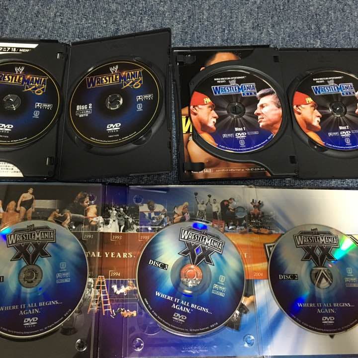 WWE レッスルマニア18.19.20 DVD