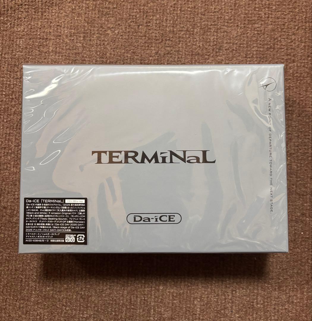 【新品】未開封　Da-iCE TERMiNaL 初回生産限定版 Da-iCE 初回生産限定豪華盤TERMiNaL Blu-ray※スマプラ無し※ - メルカリ