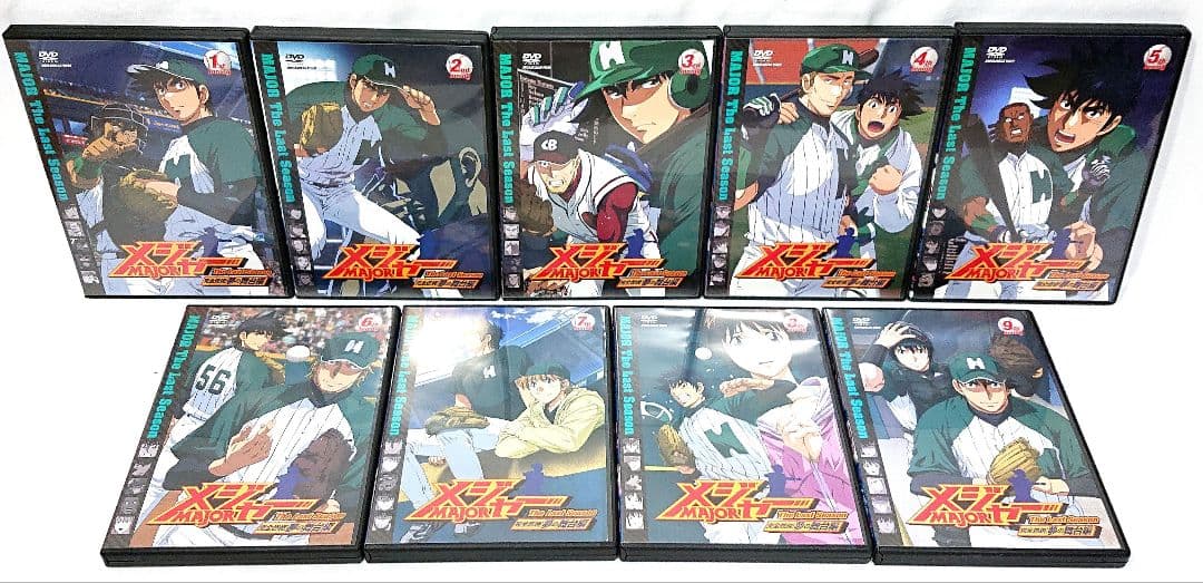 ケース無し//メジャー/ Major【1～6期+劇場版】DVD 全56巻