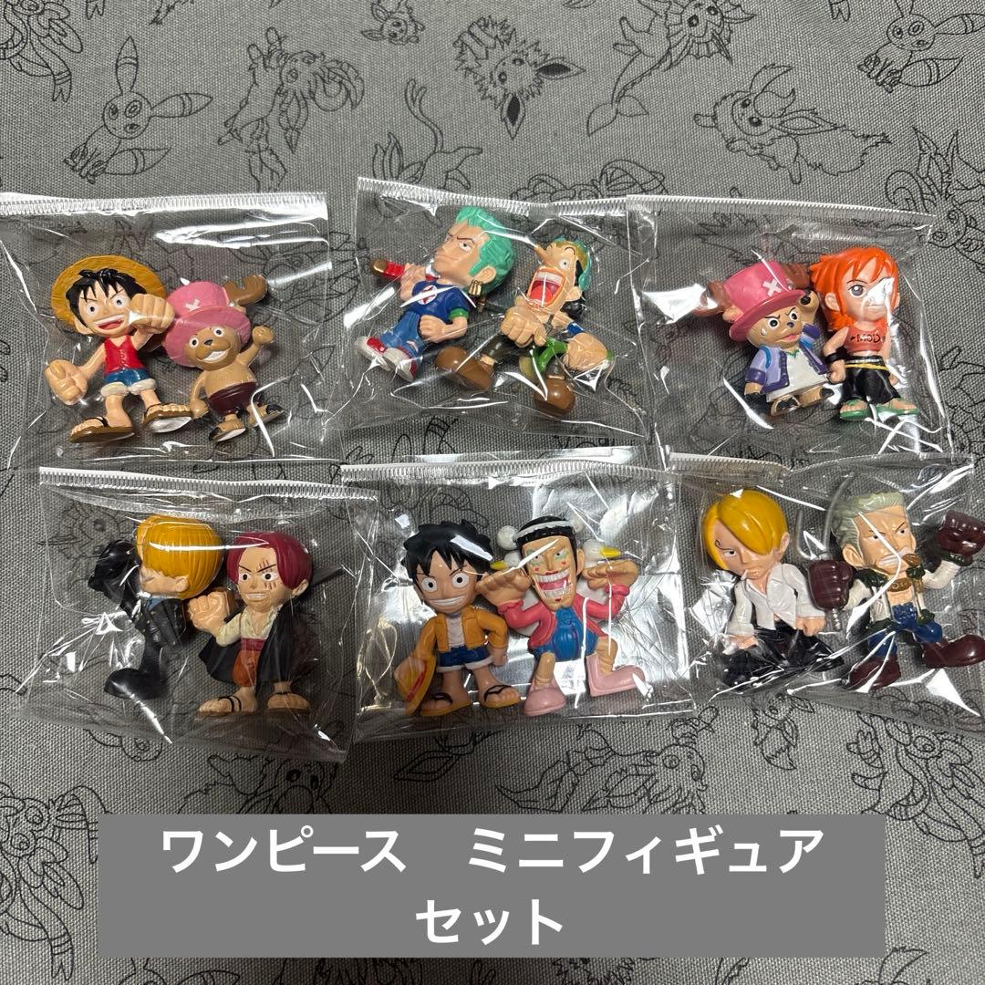 ♡ワンピース ミニフィギュアセット♡ - メルカリ