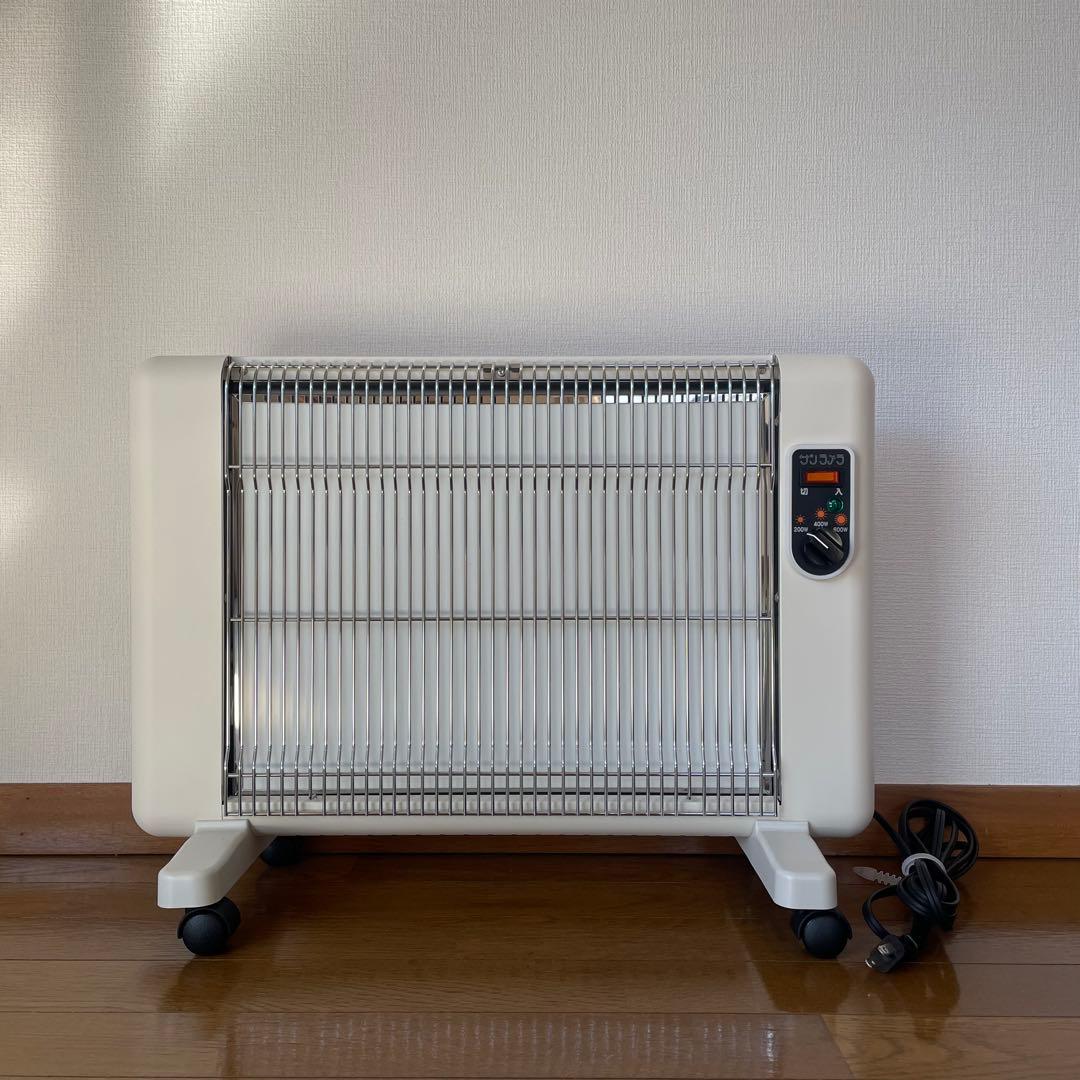 \" サンラメラ \" 600W セラミック パネルヒーター キャスター付き