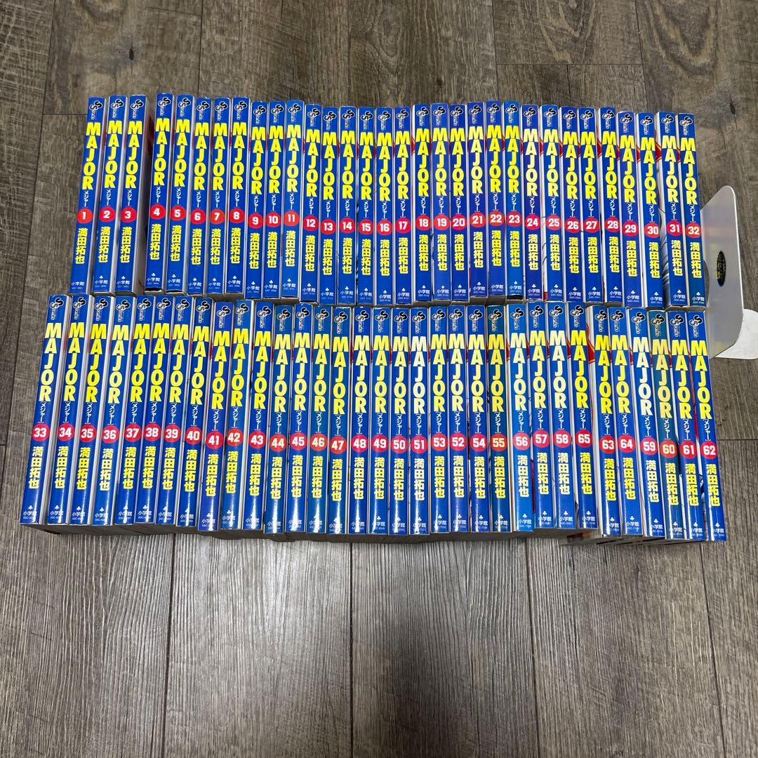 MAJOR (メジャー)漫画1〜62巻セット 満田拓也 - メルカリ