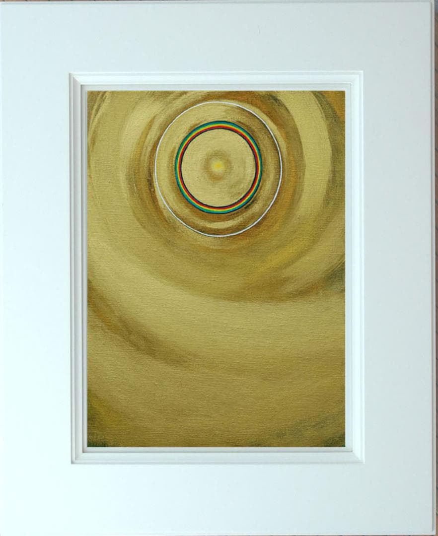 油絵 菅家令子 絵 絵画インテリア額付(白) F6-G262023 風景祈り希望 油絵 菅家令子 絵 絵画 インテリア F6-G262023 風景 祈り 希望奇跡