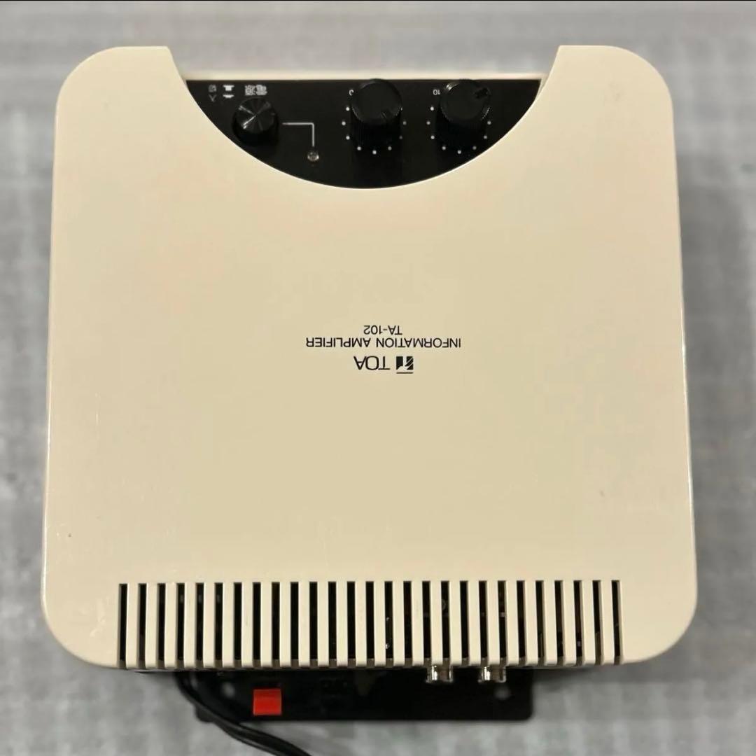 TOAインフォメーションアンプ TA-102 - メルカリ