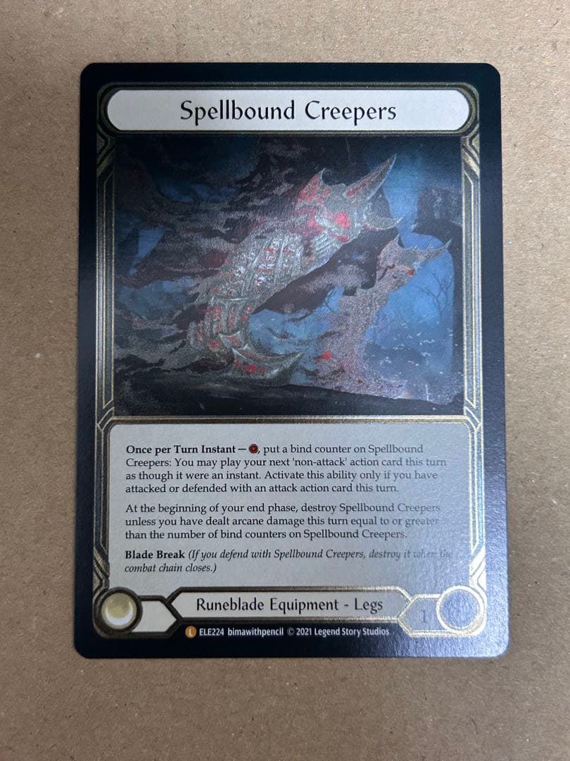 Spellbound Creepers 呪縛の徘徊者　CF fab TCG専門店 蓮屋 MtG & FaB & GA / Legendary & Fabled