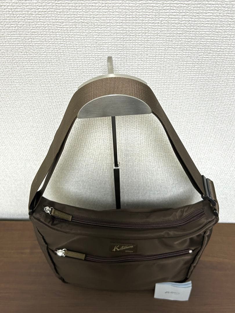 ☆キタムラ☆斜め掛け ショルダーバッグ R-0740 チョコ(ブラウン
