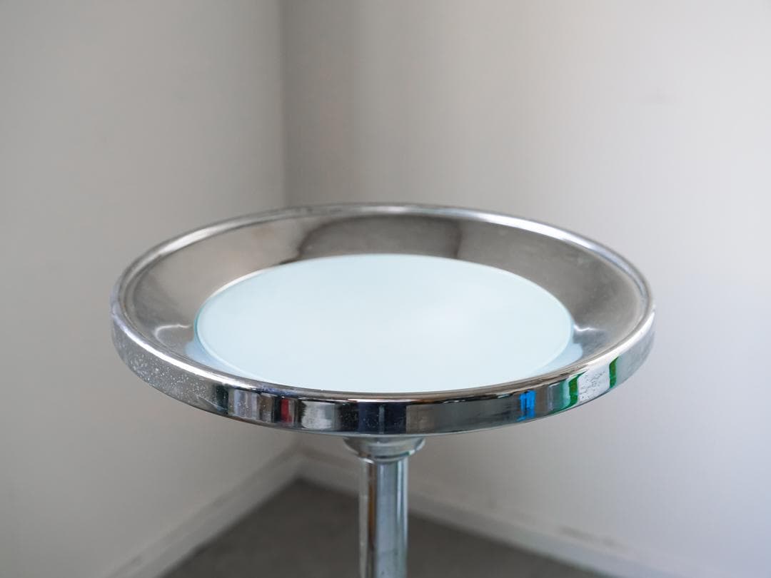 希少 \"REPOSE\" 照明付 昇降テーブル ミッドセンチュリー モダン