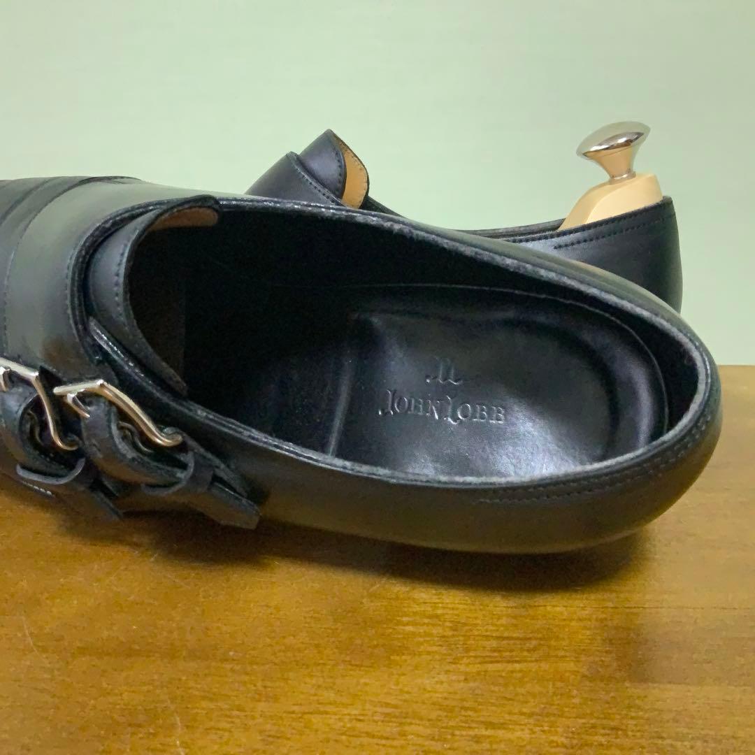 JOHN LOBB ジョンロブ NASEBY 7E 黒 英国製プレステージライン - メルカリ