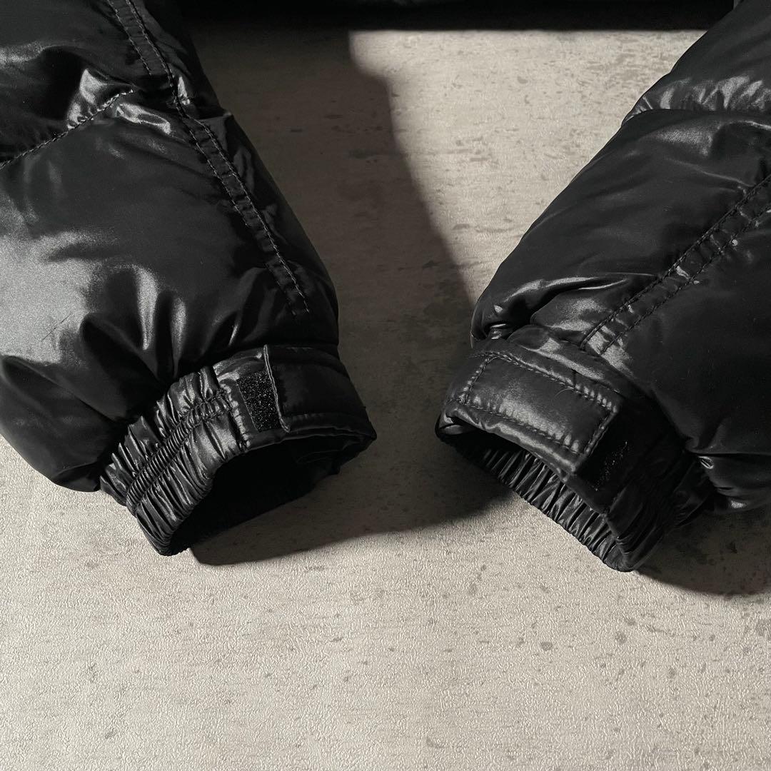 短丈 ファーダウンジャケット 光沢 ドローコード アーカイブ y2k opium