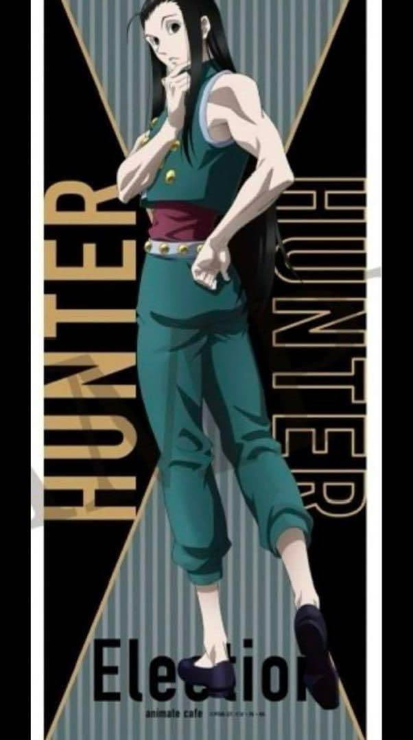 HUNTER×HUNTER イルミ=ゾルディック コラボカフェ 特大タペストリー