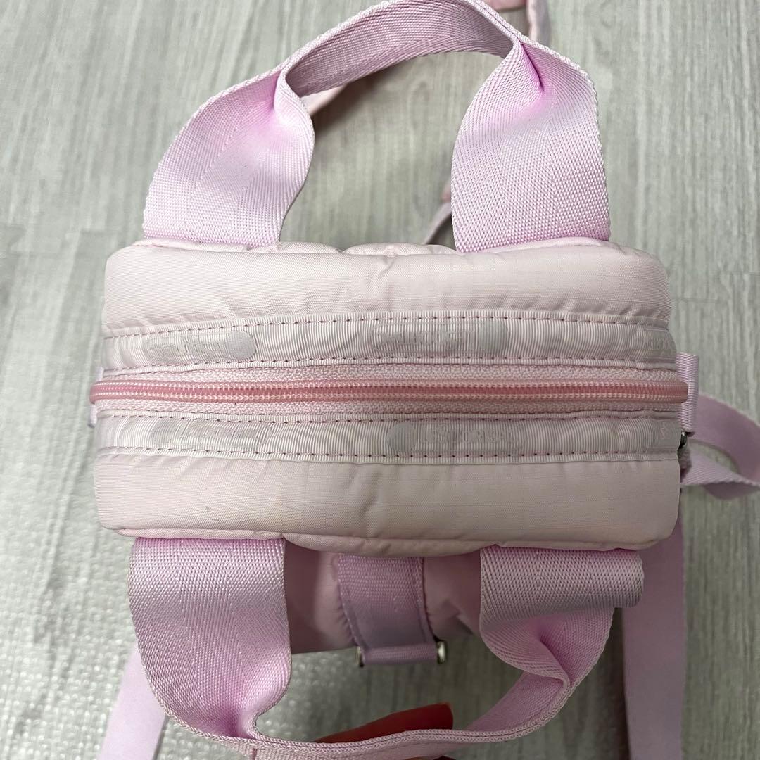 レスポートサック 神崎恵さんコラボ パフィミニバッグ ピンク