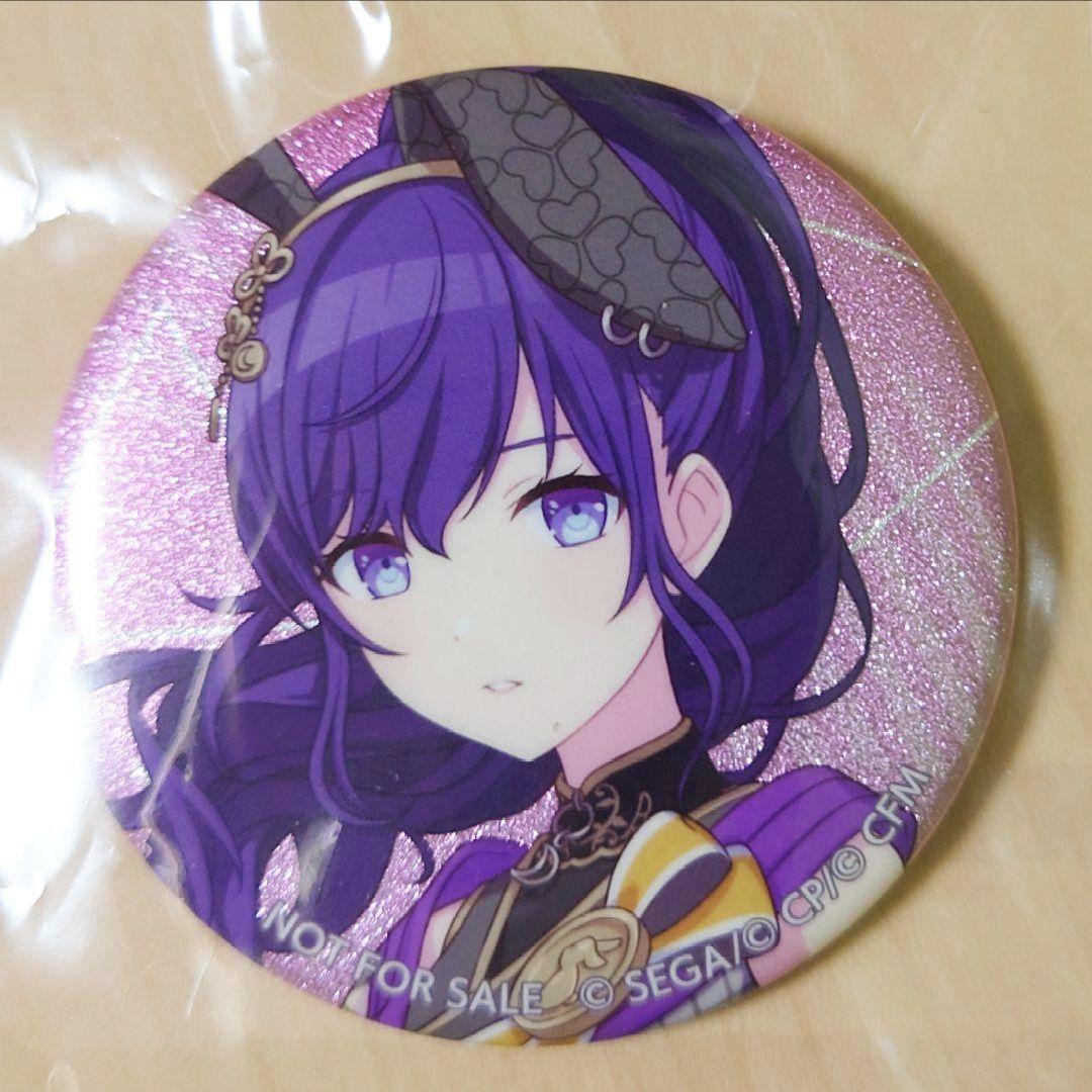 まふゆ 特典 グリッター缶バッジ ニーゴ プロジェクトセカイ プロセカ