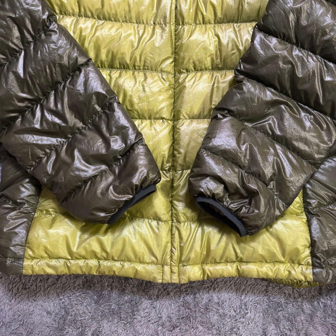 mont-bell U.L.ダウンガイドパーカー (M) グリーン ドローコ