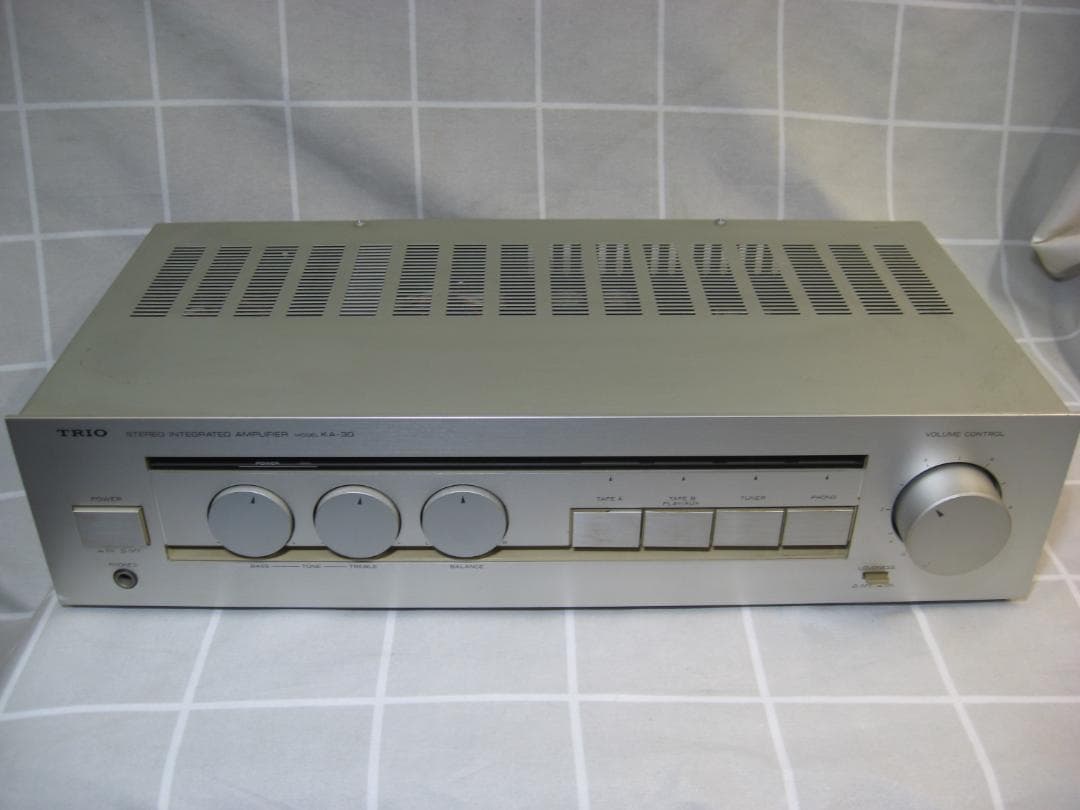 TRIO トリオ KA-30 プリメインアンプ 中古完動品 - メルカリ