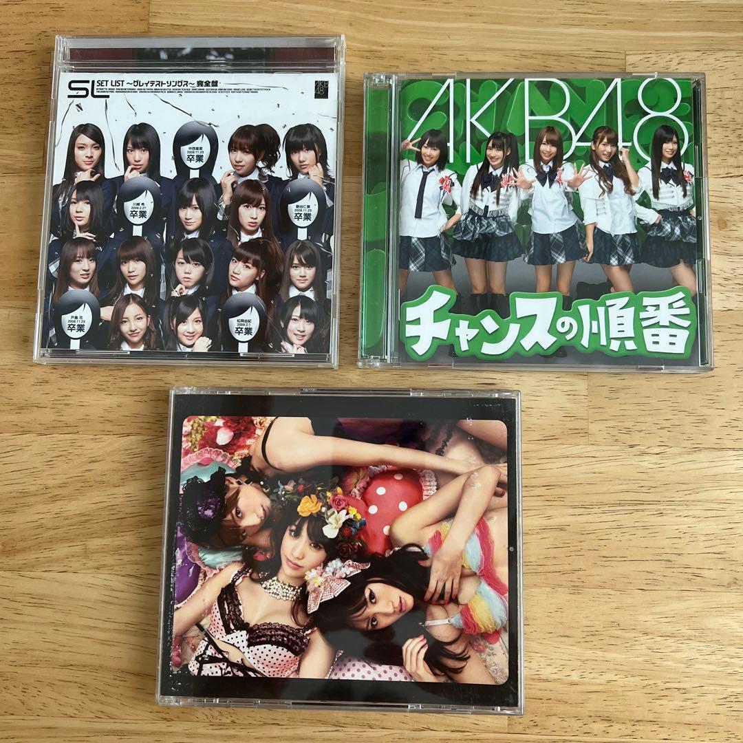 AKB48 CD 3枚セット - メルカリ
