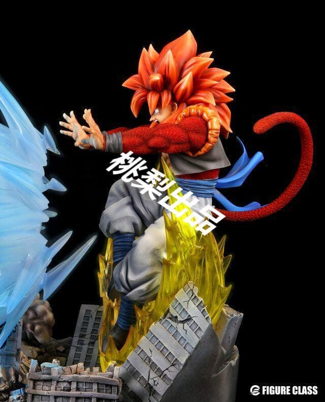 新品未開封『ドラコンボール』 超サイヤ人4 ゴジータ ガレージキット