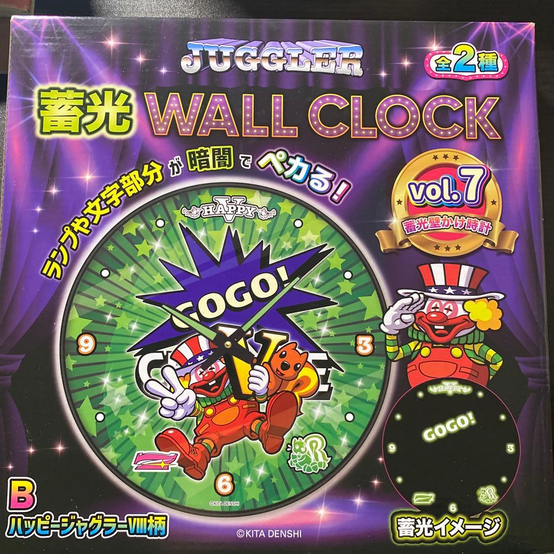 JUGGLER WALL CLOCK vol.7 ハッピーナンバーVIII - メルカリ