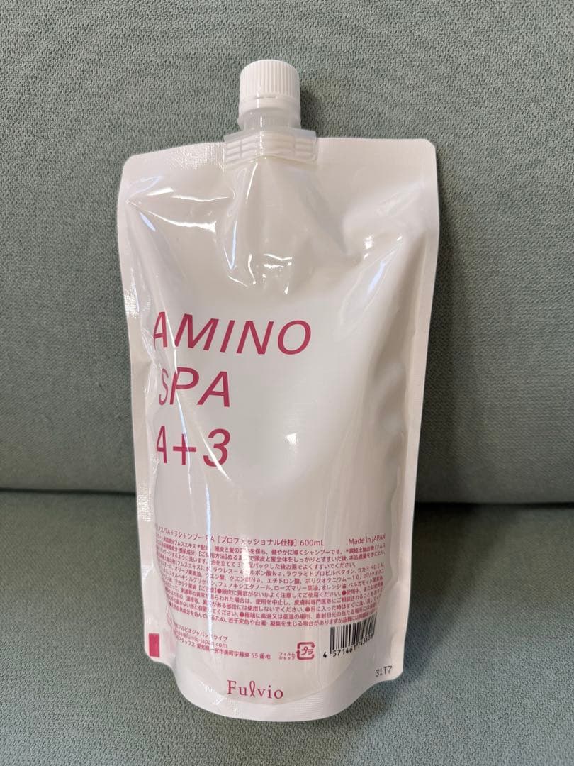 フルビオジャパン 新品未開封　aminospa A＋3　詰め替え　600 ml rbm-shopping_fulvio1