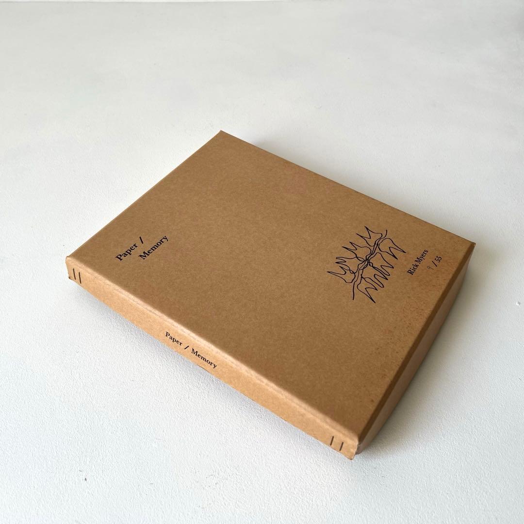 【希少本・限定55部】Rick Myers Paper/Memory