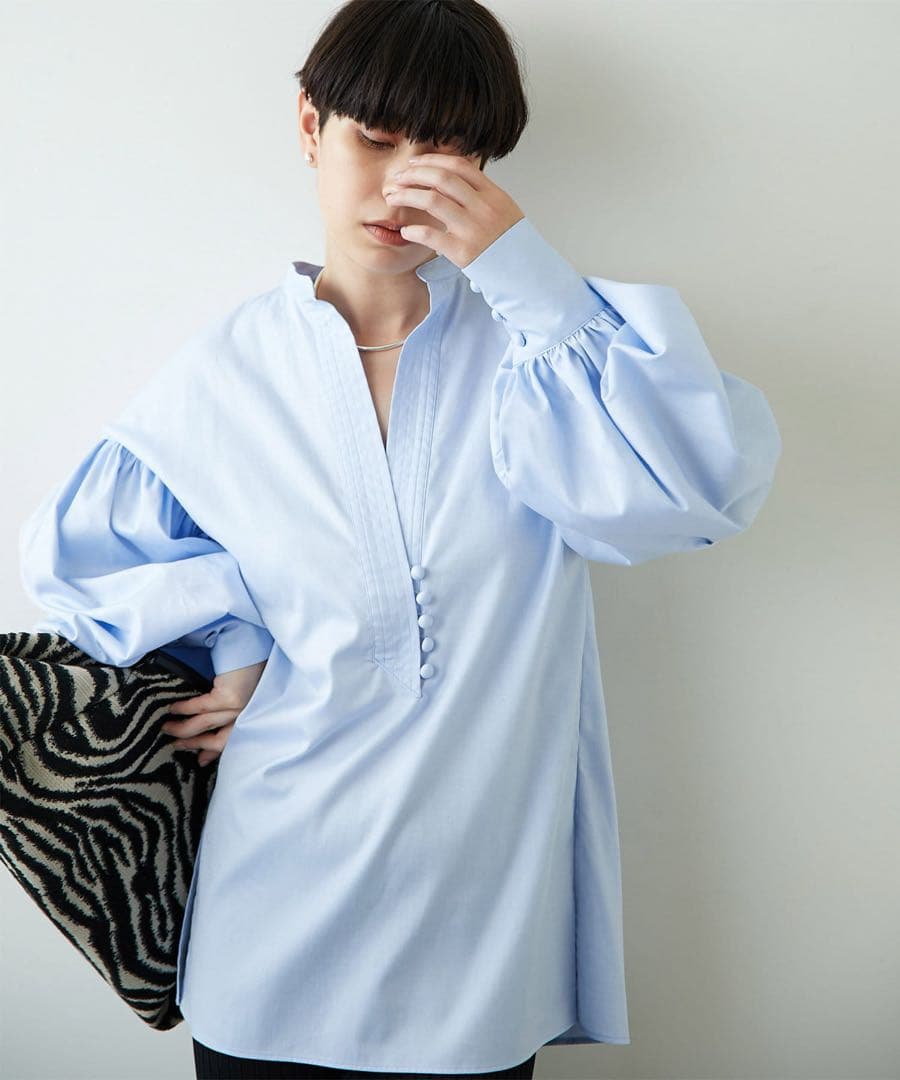 LANI様 美品 ウィムガゼット オックス袖ボリュームブラウス