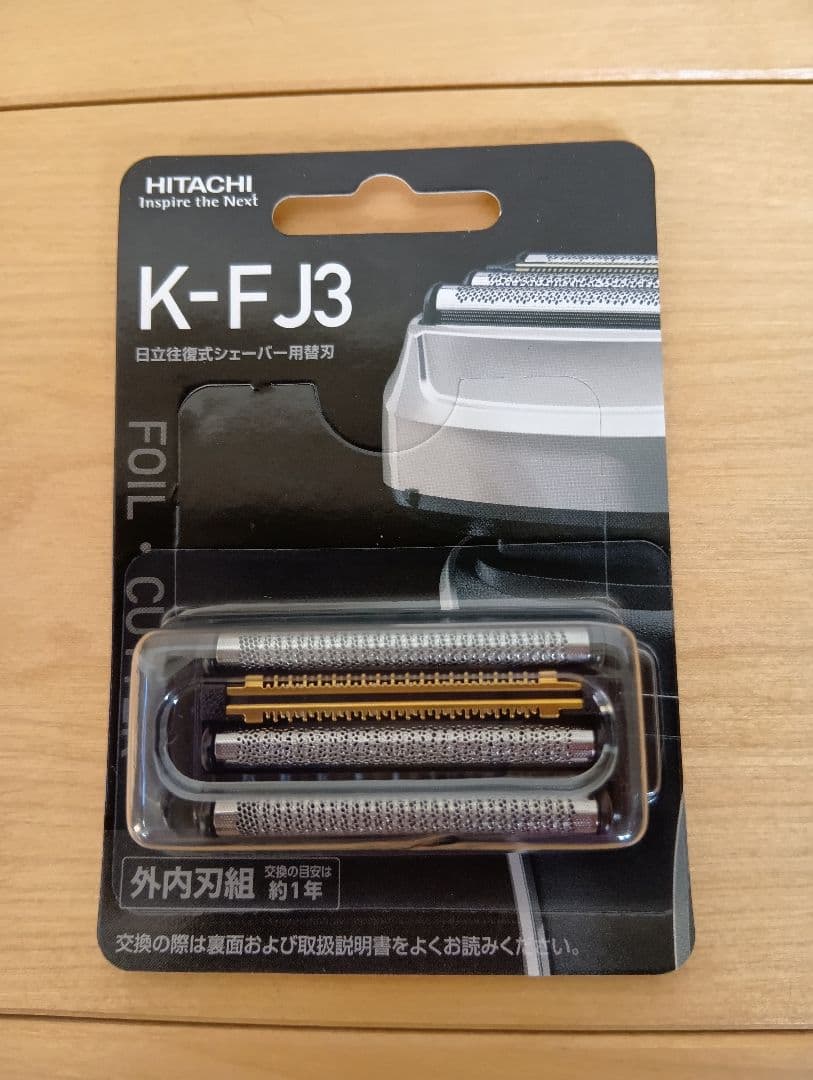 HITACHI 日立メンズ電気シェーバー RM−FJ22 赤 替刃付き - メルカリ