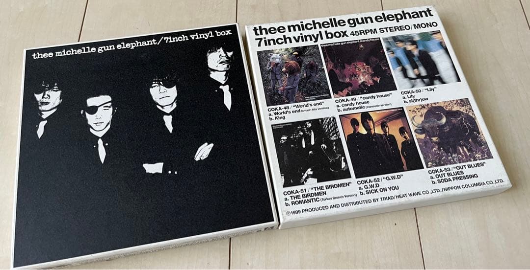 希少ミッシェルガンエレファント 7インチEP ボックス6枚セット