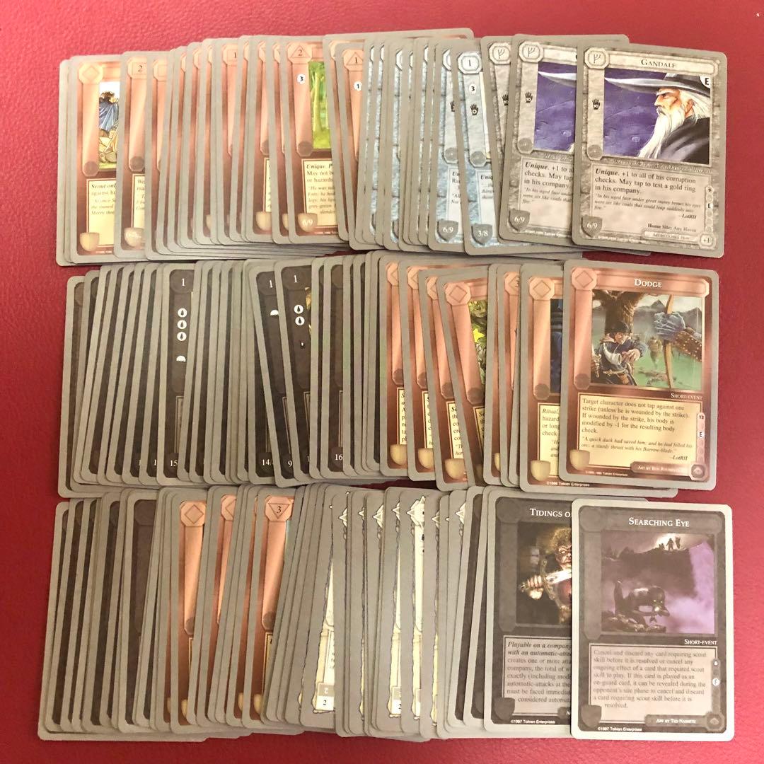 ミドルアース カード チャレンジデッキE ccg コンプ 指輪物語 希少