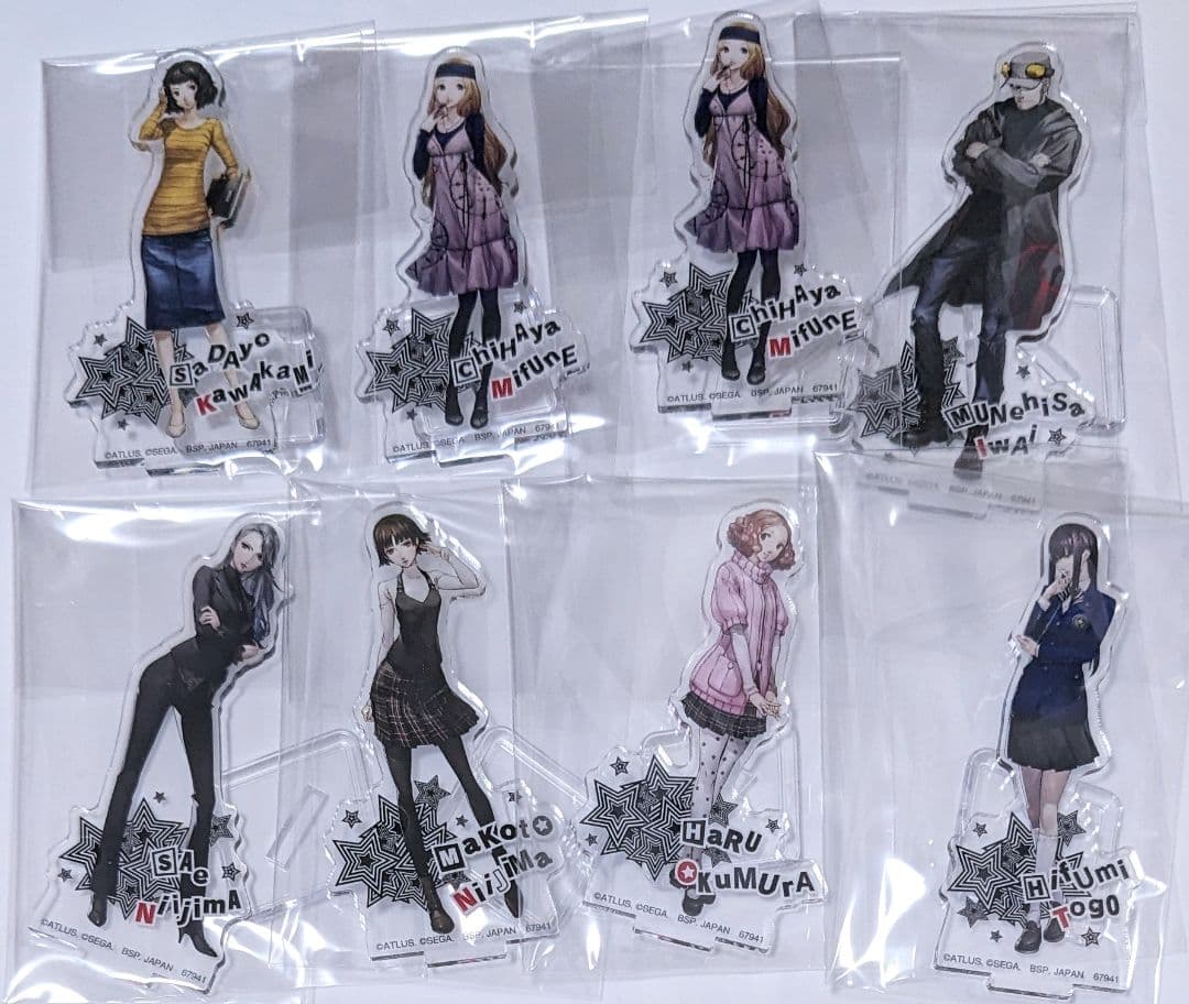 ペルソナ5 一番くじ F賞 アクリルスタンド まとめ売り - メルカリ