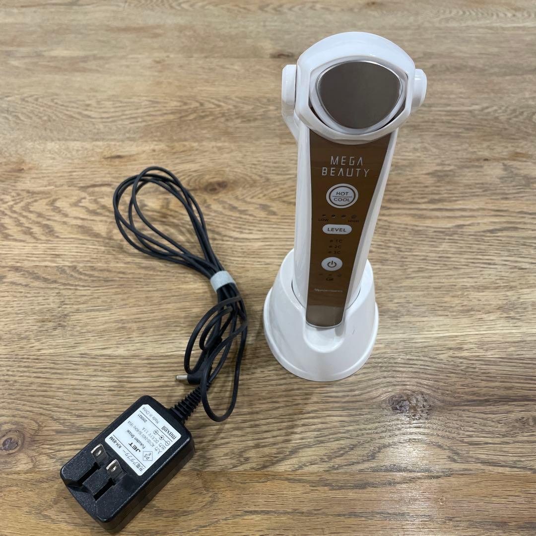 MEGA BEAUTY 美顔器 温熱機能付き ナリス化粧品、美顔器「メガビューティ」にクール機能を搭載して
