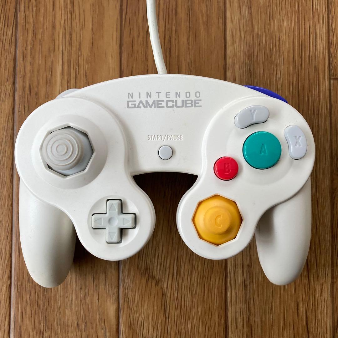 ゲームキューブ コントローラー 白 ニンテンドー 任天堂 ジャンク